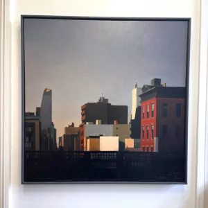 NY City, 80x80cm, oil on canvas (1)
