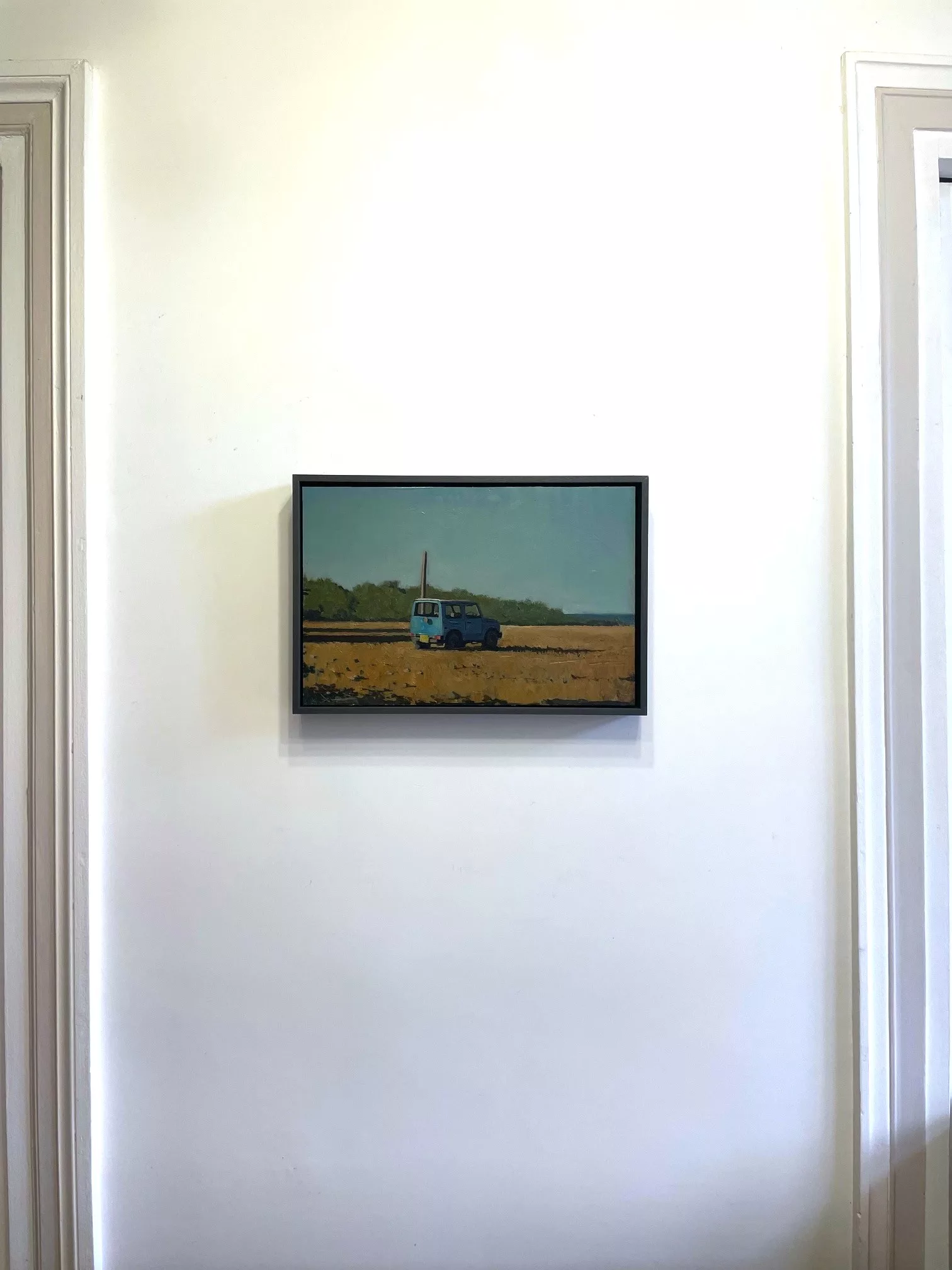 Suzuki Cyprus, 27x41cm, huile sur toile avec cadre (1) Suzuki Cyprus, 27x41cm, huile sur toile avec cadre (1)