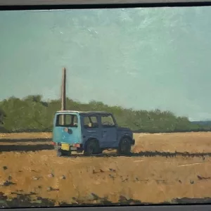 Suzuki Cyprus, 27x41cm, oil on canvas with frame (2)