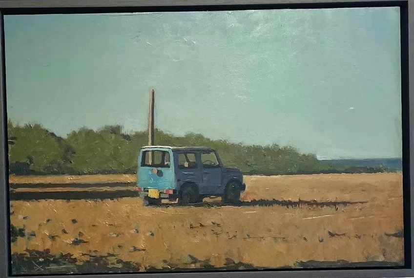 Suzuki Cyprus, 27x41cm, oil on canvas with frame (2)