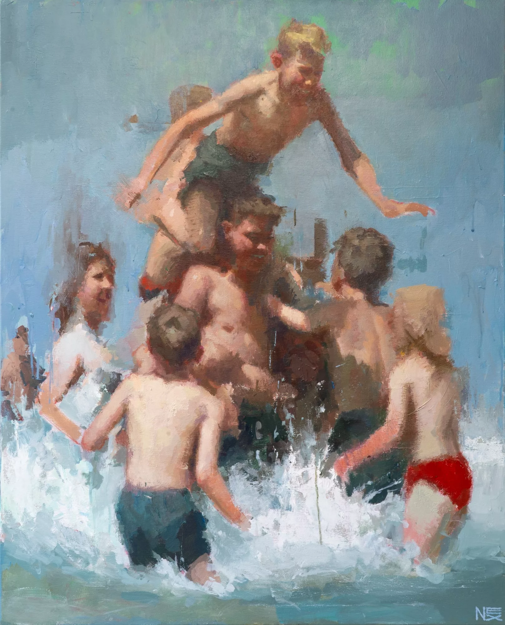 Playa, 100x81cm
