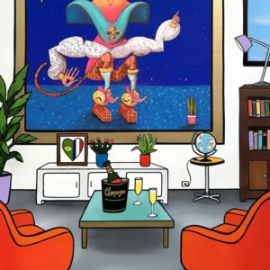 Collaboration Le Tableau avec Enivo 130x98cm