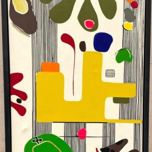 Fluo, 138x98cm, acrylique sur coton, Catherine Parra