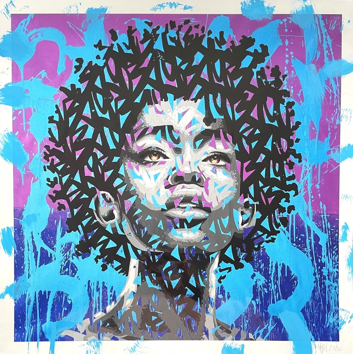 Rajao, 50x50cm, 21 sur 30 ex