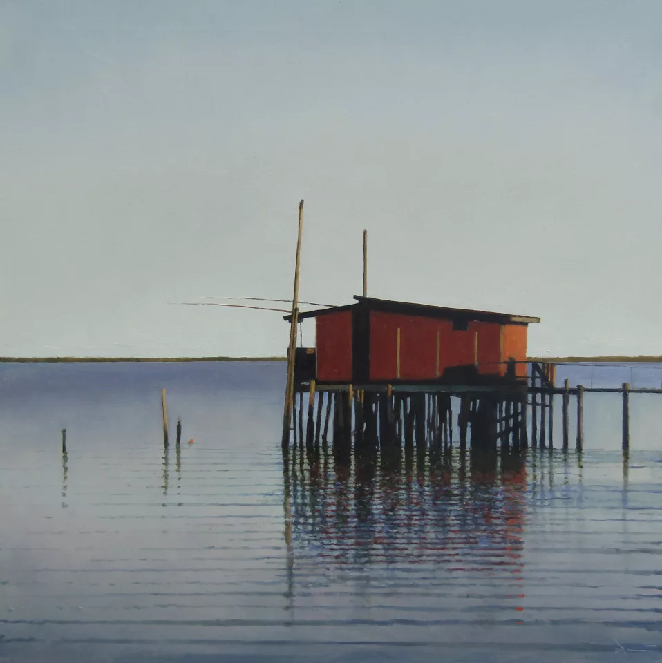 The rosso one, 100x100cm