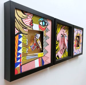 Triptyque Lichtenstein