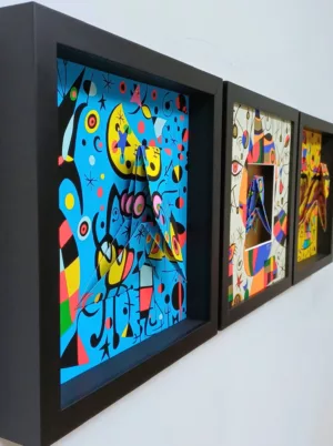 Miro triptych