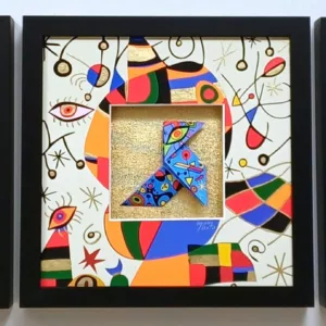 Triptyque Miro, 28x84x4cm, Gisèle Zanellato, 1 (3)