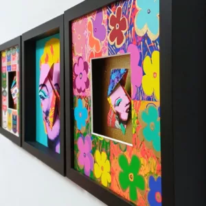 Triptyque Warhol, 28x84x4cm, Gisèle Zanellato (2)