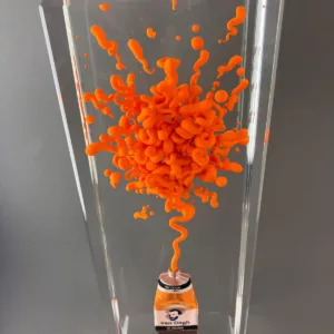 tube orange 07 25, 35x12x8cm