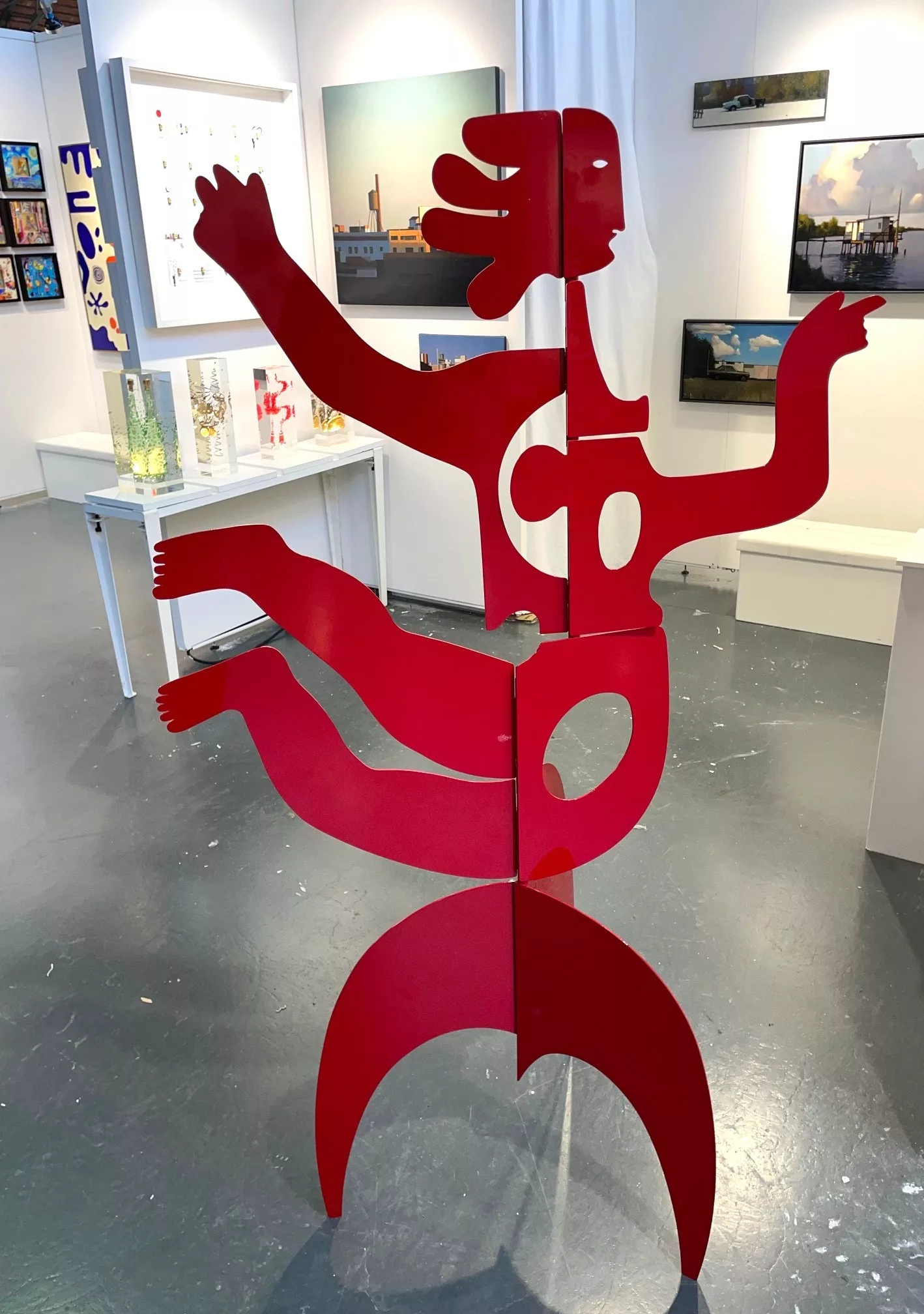 Affordable Art Fair Bruxelles avec Stephane Gautier, Gisèle Zanellato, Antonine de Saint Pierre, Xavier Rodes, Catherine Parra, Gatz (14)