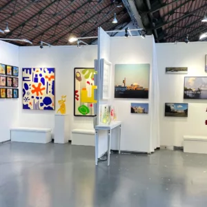 Affordable Art Fair Bruxelles avec Stephane Gautier, Gisèle Zanellato, Antonine de Saint Pierre, Xavier Rodes, Catherine Parra, Gatz (1)