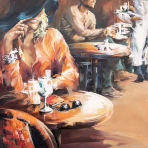 Cafe orange, 80x80
