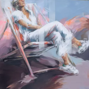 Femme-au-transat,-100x100