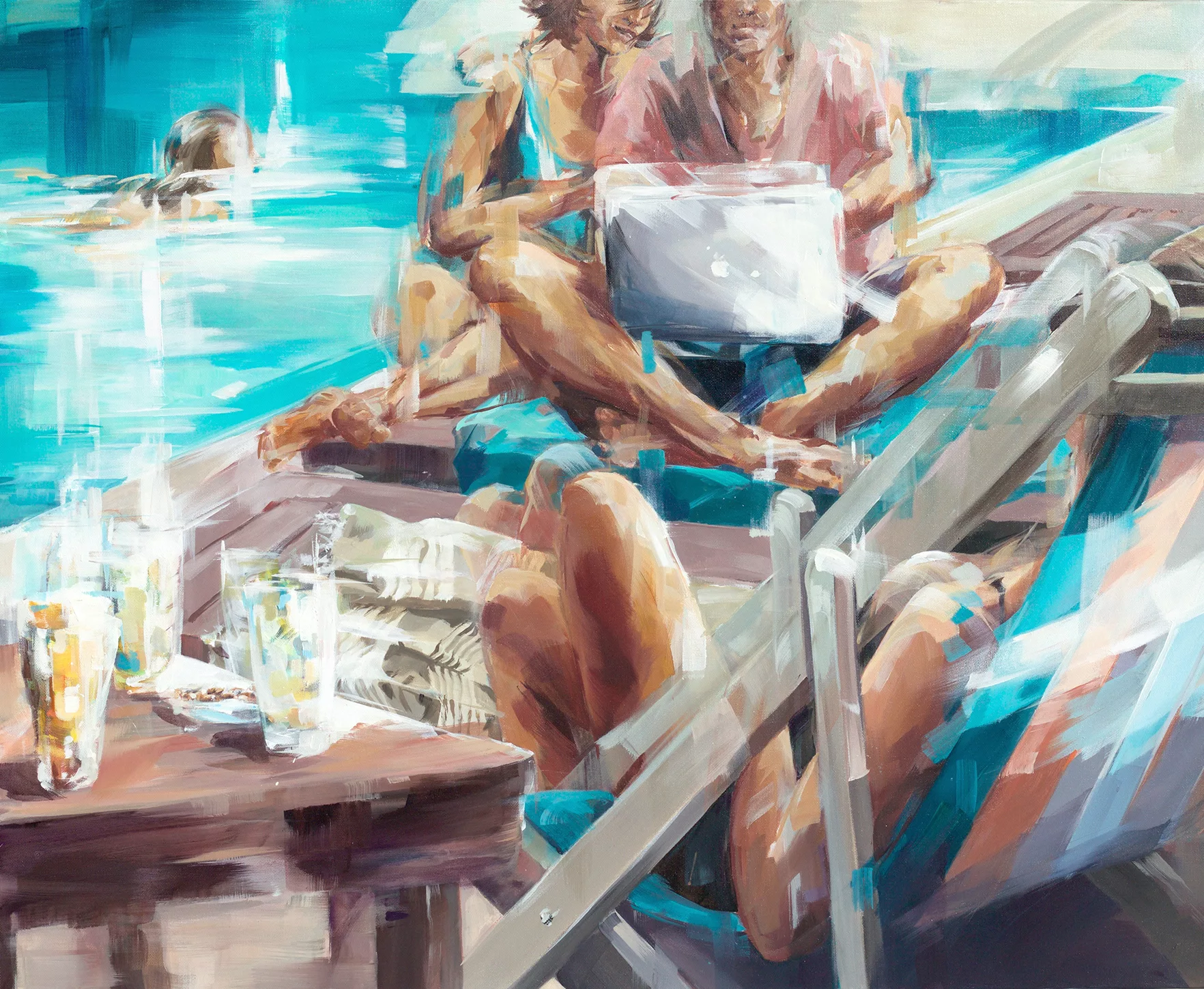 Piscine,100x81