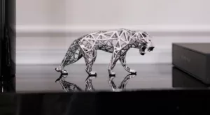 Panther Silver Lace