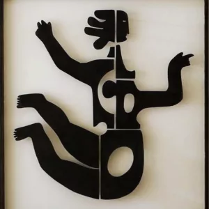 Bas relief Eva noire, Antonine de Saint Pierre (3)
