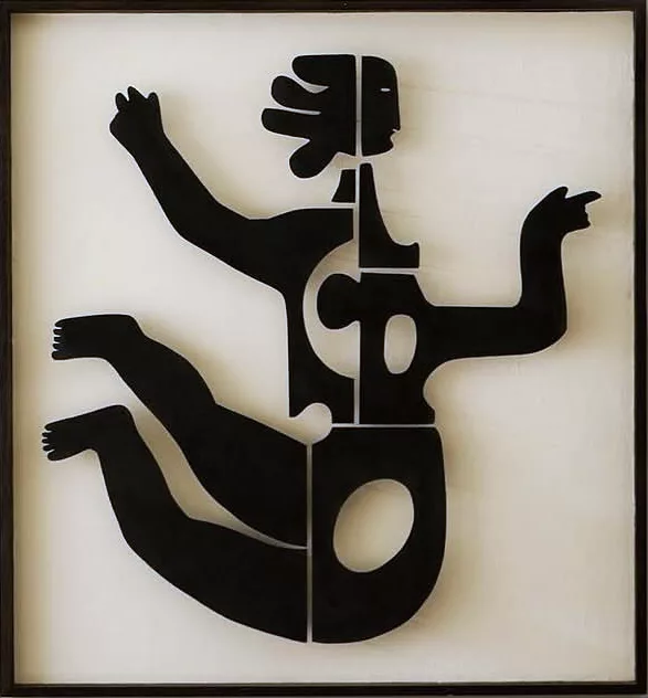 Bas relief Eva noire, Antonine de Saint Pierre (3)