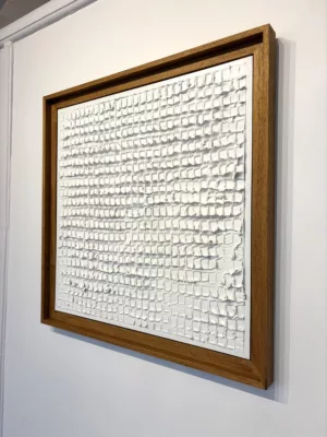 Bas relief abstrait Meringue