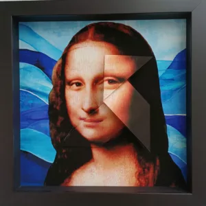 De Vinci, origami, 27 x,27cm, Gisele Zanellato (1)