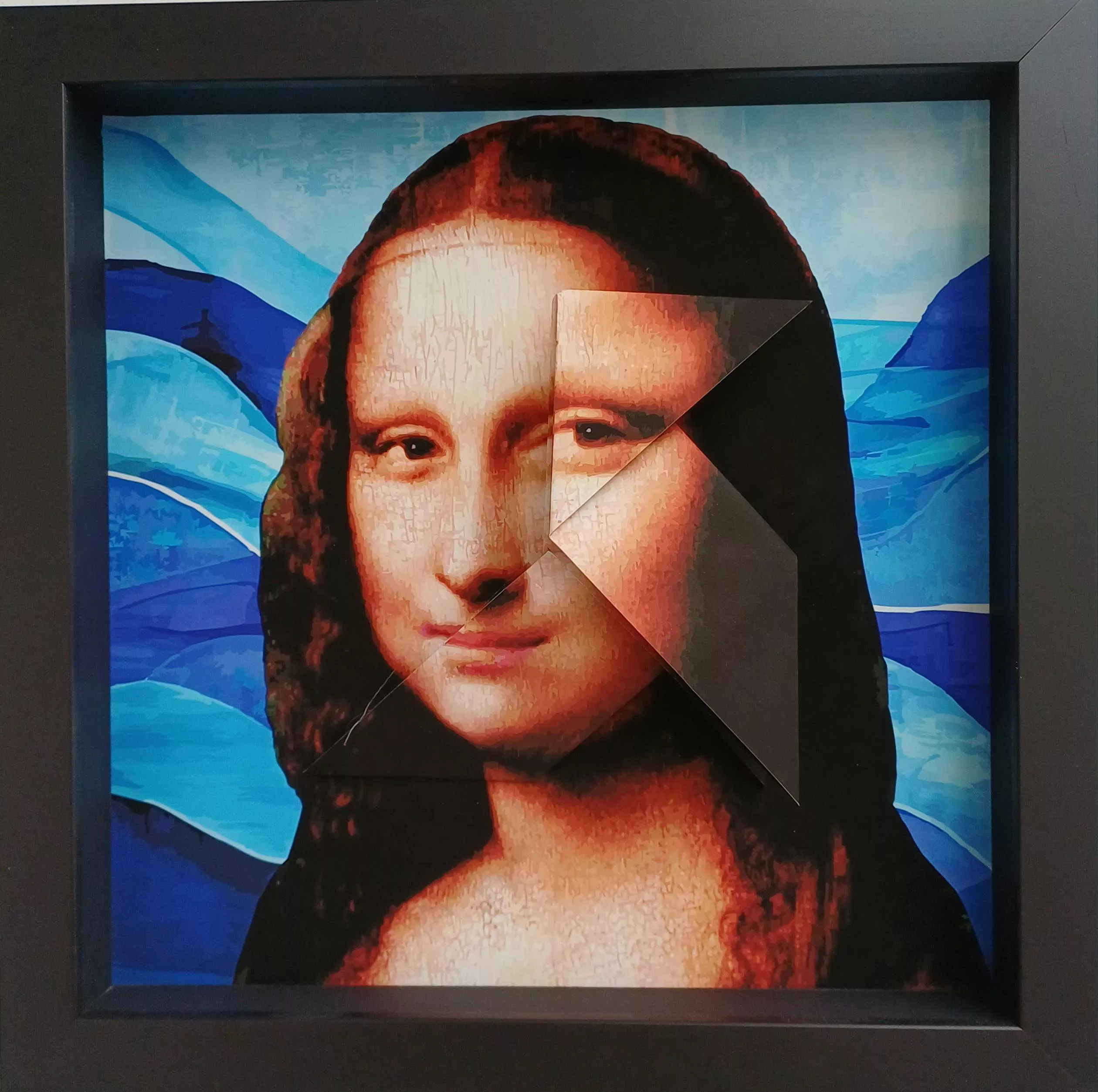 De Vinci, origami, 27 x,27cm, Gisele Zanellato (1)