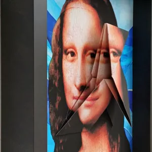De Vinci, origami, 27 x,27cm, Gisele Zanellato (2)