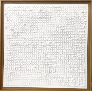 Bas relief abstrait Meringue
