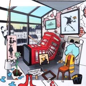 Banksy's imaginary workshop