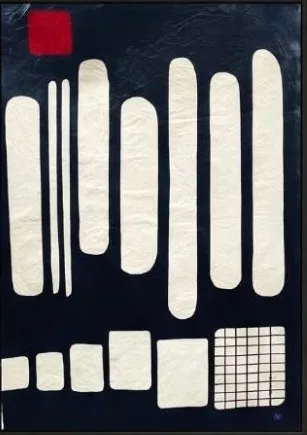 Inversé trazo 1, acrylique sur lin, 120x90cm, 1500