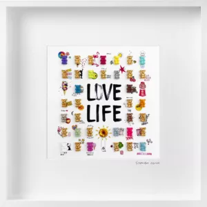 Love life, 50x50cm, Stéphane Gautier