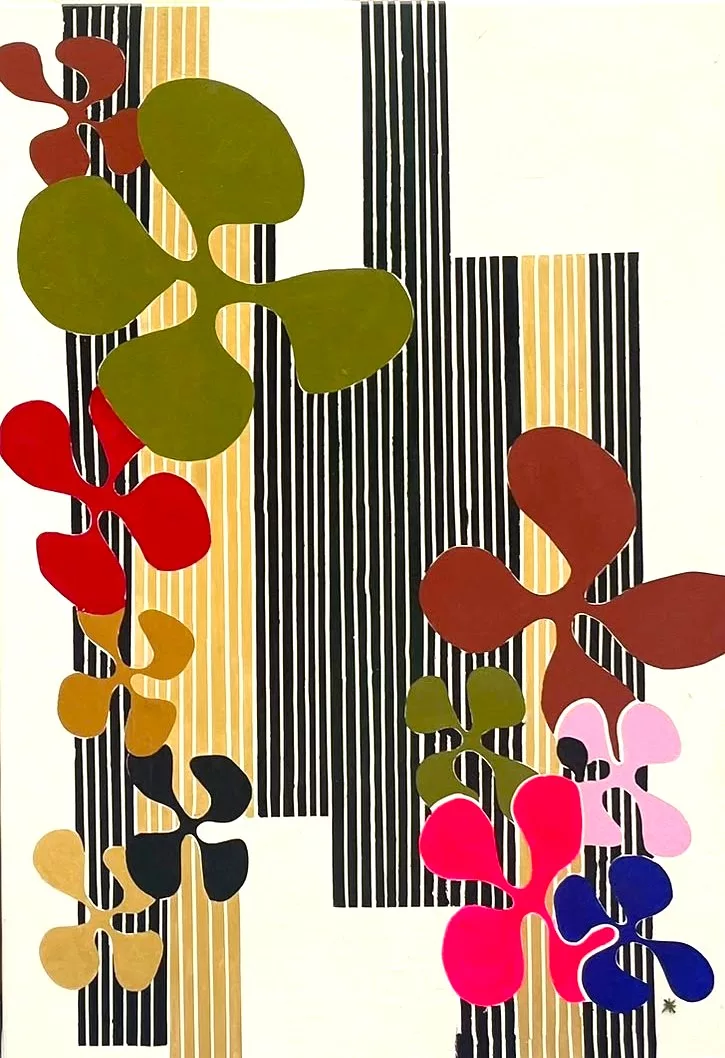 diptyque La Cruz 1, 130x90cm, acrylique sur lin