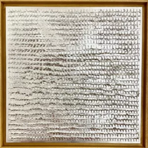 "Platine" Bas-relief, 80x80 cm, Alexandre Geoffroy