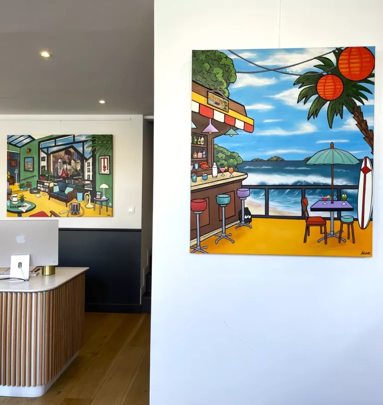 Vernissage Un été à Biarritz II