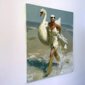 Banista I, 130x97 cm, Nextor Otano, acrylic on canvas (2)