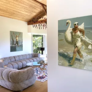 Banista I, 130x97 cm, Nextor Otano, acrylic on canvas (3)