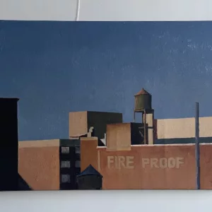 Fire proof, 46x65cm, oil on canvas, xavier rodes (1)