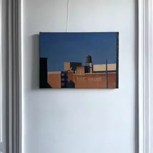 Fire proof, 46x65cm, oil on canvas, xavier rodes (3)