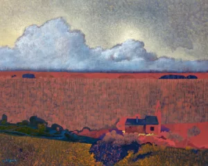 Farm at Dusk