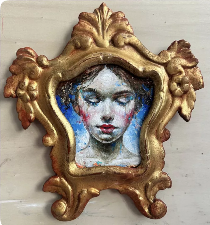 Louise, 15x14cm